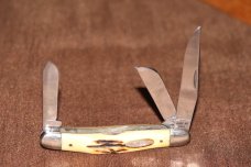 Vintage 1970 Case XX 53047 Stockman Stag Handle Knife (#108) Vintage 1970 Case XX 53047 Stockman Stag Handle Knife (#108)