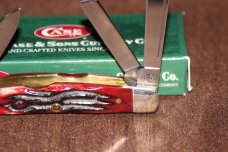 Vintage 2002 Case XX CA-03441 Congress Red oak Wormgroove Knife (#106) Vintage 2002 Case XX CA-03441 Congress Red oak Wormgroove Knife (#106)
