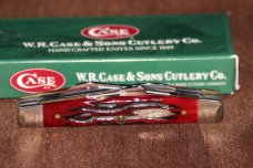 Vintage 2002 Case XX CA-03441 Congress Red oak Wormgroove Knife (#106) Vintage 2002 Case XX CA-03441 Congress Red oak Wormgroove Knife (#106)