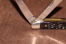 Vintage 1980 Case XX 6318 HP Stockman medium Bone Knife (#117) Vintage 1980 Case XX 6318 HP Stockman medium Bone Knife (#117)