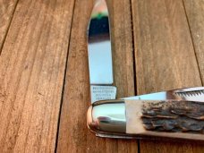 Puma Germany Stainless - A.G. Russel 1974 Luger Pistole 08 Stag Knife - NIB Puma Germany Stainless - A.G. Russel 1974 Luger Pistole 08 Stag Knife - NIB