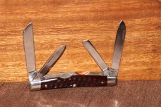 Fight'n Rooster Frank Buster & Son Celebrated Cutlery Germany Stag Canoe Jack Knife Fight'n Rooster Frank Buster & Son Celebrated Cutlery Germany Stag Canoe Jack Knife
