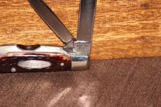 Fight'n Rooster Frank Buster & Son Celebrated Cutlery Germany Stag Canoe Jack Knife Fight'n Rooster Frank Buster & Son Celebrated Cutlery Germany Stag Canoe Jack Knife