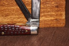 Fight'n Rooster Frank Buster & Son Celebrated Cutlery Germany Stag Muskrat Knife