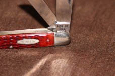 Vintage 1965-1969 Case XX 6347 HP Stockman Red bone Knife (#122) Vintage 1965-1969 Case XX 6347 HP Stockman Red bone Knife (#122)