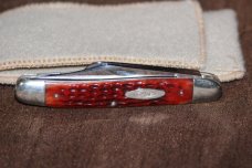Vintage 1965-1969 Case XX 6347 HP Stockman Red bone Knife (#122) Vintage 1965-1969 Case XX 6347 HP Stockman Red bone Knife (#122)