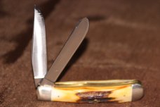 Vintage 1978 Case XX 5254 Trapper Stag Handle Red letter Knife (#124) Vintage 1978 Case XX 5254 Trapper Stag Handle Red letter Knife (#124)