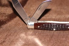Vintage 1973 Case XX 6392 Stockman red bone Handle Knife (#127) Vintage 1973 Case XX 6392 Stockman red bone Handle Knife (#127)