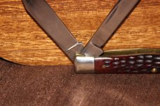 Vintage 1940-1969 Case XX 6332 Small Stockman Red bone knife (#129) Vintage 1940-1969 Case XX 6332 Small Stockman Red bone knife (#129)