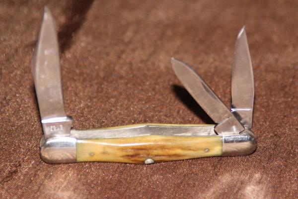 Vintage 1940-1964 Case XX 5383 Whittler Stag handle knife (#130)