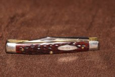 Vintage 1965-1969 Case XX 6244 Jack Red bone knife (#131) Vintage 1965-1969 Case XX 6244 Jack Red bone knife (#131)