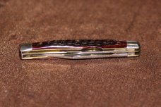 Vintage 1965-1969 Case XX 6244 Jack Red bone knife (#131) Vintage 1965-1969 Case XX 6244 Jack Red bone knife (#131)