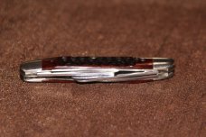 Parker Cut. Co. Japan Abalone Pearl Bob Cat Lockback Knife Parker Cut. Co. Japan Abalone Pearl Bob Cat Lockback Knife