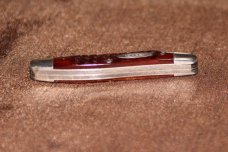 Parker Cut. Co. Japan Abalone Pearl Bob Cat Lockback Knife Parker Cut. Co. Japan Abalone Pearl Bob Cat Lockback Knife