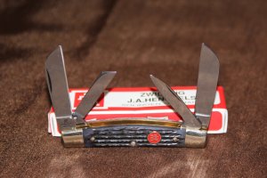 Vintage pre 2003 Henkels HK-1-HCF Congress Flint bone knife (#134)
