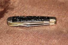 Vintage 1940-1964 Case XX 6235 1/2 Jack Rough black knife (#137) Vintage 1940-1964 Case XX 6235 1/2 Jack Rough black knife (#137)
