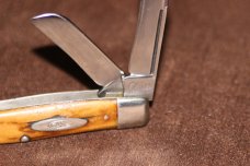 Vintage 1920-1940 Case XX 5375LP Stockman, Stag handles, long pull master blade knife (#135)