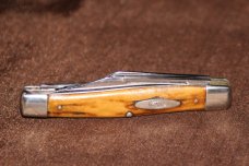 Vintage 1920-1940 Case XX 5375LP Stockman, Stag handles, long pull master blade knife (#135)