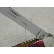 Case XX USA 8 Dot (1982) Hawbaker's Special Improved Muskrat Knife Case XX USA 8 Dot (1982) Hawbaker's Special Improved Muskrat Knife