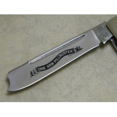 Parker Cut. Co. Surgical Steel Japan Pearl One-Arm Razor Pillbuster Knife Parker Cut. Co. Surgical Steel Japan Pearl One-Arm Razor Pillbuster Knife