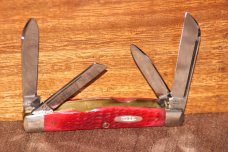 Vintage 1991 Case XX Classic 6488 Congress Red Bone knife (#157) Vintage 1991 Case XX Classic 6488 Congress Red Bone knife (#157)