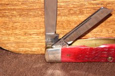 Vintage 1991 Case XX Classic 6488 Congress Red Bone knife (#157) Vintage 1991 Case XX Classic 6488 Congress Red Bone knife (#157)
