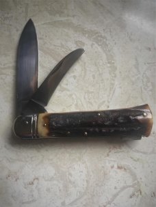 LARGE STAG LOCKBACK SPORTSMAN GERMANY (PUMA??)