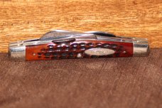 Vinage 1970 Case XX 64052 Congress Red bone knife (#169) Vinage 1970 Case XX 64052 Congress Red bone knife (#169)