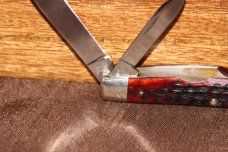 Vintage 1970 Case XX 64052 Congress Red bone 10 dot knife (#171) Vintage 1970 Case XX 64052 Congress Red bone 10 dot knife (#171)