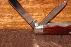 Winchester Trademark USA 1988 Bone 2905 & 2907 Wild Bill & Buffalo Bill Jack Knife Set - NIB