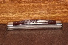 Winchester Trademark USA 1988 Bone 2905 & 2907 Wild Bill & Buffalo Bill Jack Knife Set - NIB