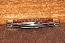 Winchester Trademark USA 1988 Bone 2905 & 2907 Wild Bill & Buffalo Bill Jack Knife Set - NIB