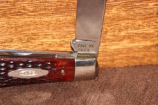 Vintage 1965-1969 Case XX 6217 Loomfixer Red bone knife (#176) Vintage 1965-1969 Case XX 6217 Loomfixer Red bone knife (#176)