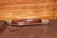 Vintage 1979 Case XX 6165 SAB Laminated wood Folding Hunter knife (#177) Vintage 1979 Case XX 6165 SAB Laminated wood Folding Hunter knife (#177)