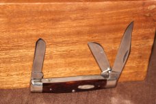 Vintage 1973 Case XX 6392 Stockman Red bone knife (#181) Vintage 1973 Case XX 6392 Stockman Red bone knife (#181)