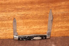 Vintage 1940-1964 Case XX 6233 Serpentine Pen Rough Black Knife (#185)