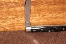 Vintage 1940-1964 Case XX 6233 Serpentine Pen Rough Black Knife (#185)