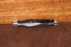 Vintage 1940-1964 Case XX 6233 Serpentine Pen Rough Black Knife (#185)