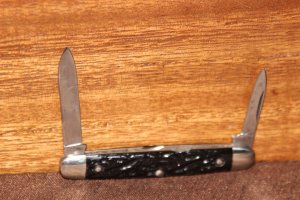 Vintage 1920/1940 Case XX Tested possible 6253 Rough Black Knife (#89)