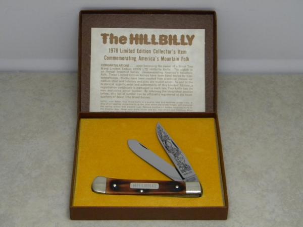 Boker Solingen Germany 1978 Ltd. Bone "The Hillbilly" Trapper Knife in Box Boker Solingen Germany 1978 Ltd. Bone "The Hillbilly" Trapper Knife in Box