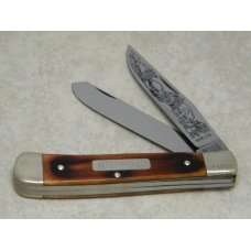 Boker Solingen Germany 1978 Ltd. Bone "The Hillbilly" Trapper Knife in Box Boker Solingen Germany 1978 Ltd. Bone "The Hillbilly" Trapper Knife in Box