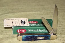 Vintage Rare 2003 Case XX 6249W SS Copperhead Blue bone knife (NIB) (#24) Vintage Rare 2003 Case XX 6249W SS Copperhead Blue bone knife (NIB) (#24)