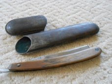 Rare Vintage John Heffor Straight Razor with Case Date:1873 Rare Vintage John Heffor Straight Razor with Case Date:1873