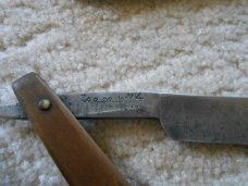 Rare Vintage John Heffor Straight Razor with Case Date:1873 Rare Vintage John Heffor Straight Razor with Case Date:1873