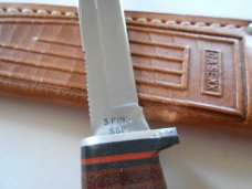 CASE XX USA -3 FINN SSP Fixed Blade Knife & Sheath
