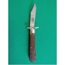 Presto switchblade knife with the lazy W guard Presto switchblade knife with the lazy W guard