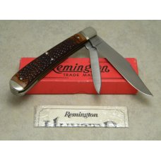 Remington Bullet 1986 Delrin R1263 Hunter Large Trapper Knife in Box Remington Bullet 1986 Delrin R1263 Hunter Large Trapper Knife in Box