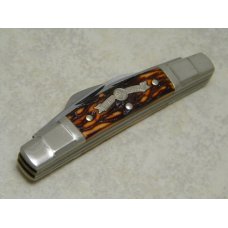 Boker Tree Brand USA Olde Stag 70113 Delrin Congress Knife in Box Boker Tree Brand USA Olde Stag 70113 Delrin Congress Knife in Box