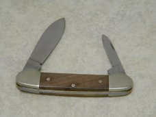 Boker Solingen Germany 2002 LTD. Walnut Wood "Lewis & Clark Expedition" Canoe Knife in Box