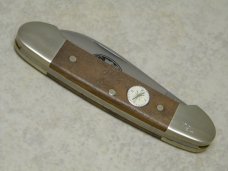 Boker Solingen Germany 2002 LTD. Walnut Wood "Lewis & Clark Expedition" Canoe Knife in Box